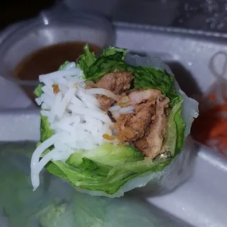 Lemongrass Pork Spring Rolls