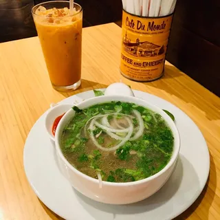 Taste of Pho with meat -