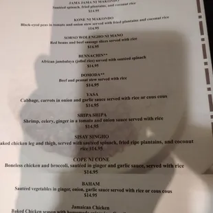 lunch menu is considerably cheaper than dinner