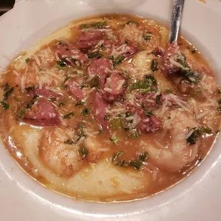 Shrimp and grits.