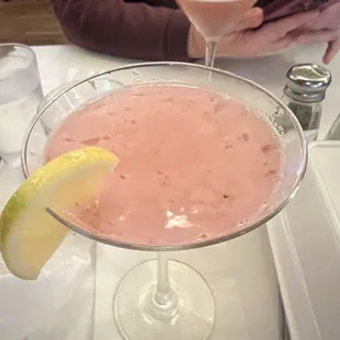 Cosmopolitan martini. Yum!