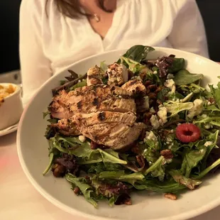 Raspberry Pecan Chicken Salad