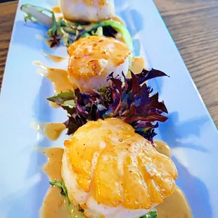 Pan Seared Scallops Lunch