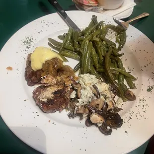 Yummy steak medallions