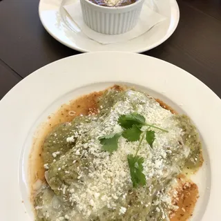 CHICKEN ENCHILADAS