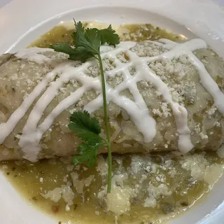 CHICKEN WET BURRITO