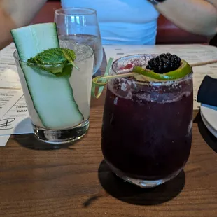 Blackberry Margarita and Afternoon Delight