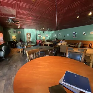 More seating