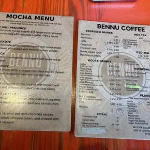 Menu (September 2024)