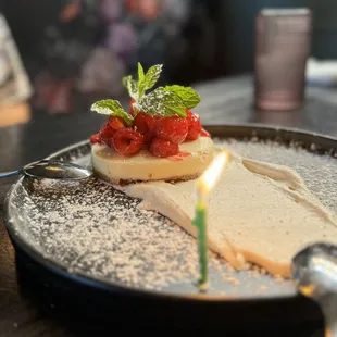 Birthday dessert