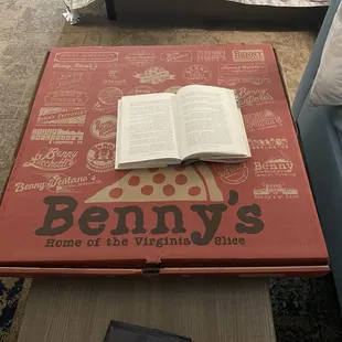 The box, which does not fit on the coffee table!