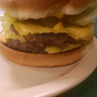 Jumbo Double Cheese Burger