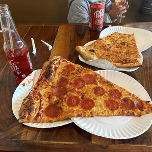 Cheese Slice Pepperoni Slice