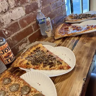 This is what two slices each looks like