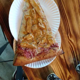 Wild Bill - Buffalo Chicken Ranch pizza.