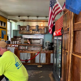 a man sitting at a table