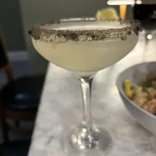 Lemon drop martini