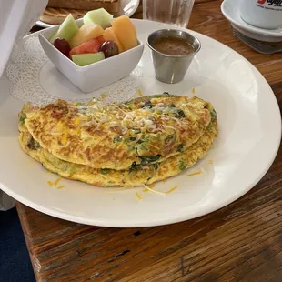 Veggie omelette