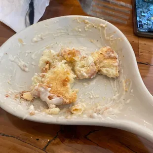 Ehh biscuits and gravy were.