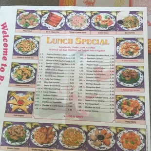 ramen and noodles, menu