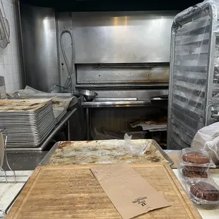 the inside of a commercial kitchen