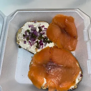 Smoked Salmon Bagel