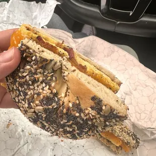 Jalapeno Cheese Bagel