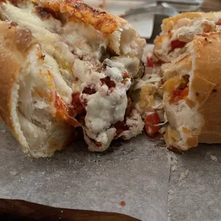 Eggplant Parm Sandwich