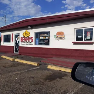 Benny's from the front