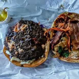 Korean burger reality was lacking in presentation appeal