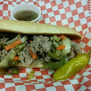 Italian Beef Sandwich