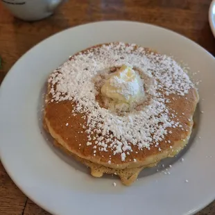 Side pancake fairly small