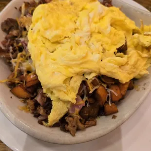 Had them add sweet potatoes to