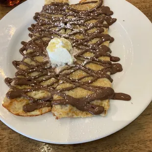 Crêpes with Nutella