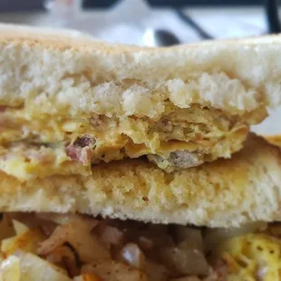 My so loved toast sandwich