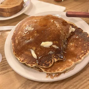 Pancakes were very good.