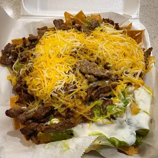 Carne Asada Nachos  IG:Caloric_content