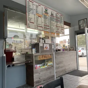 a view of the inside of the restaurant