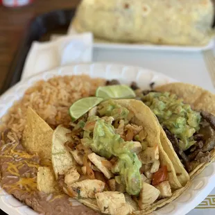 Pollo Asado Tacos