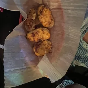 Potato Skins, Cheddar and Bacon