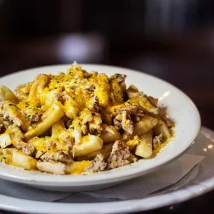 Our most popular appetizer- Crab Fries.