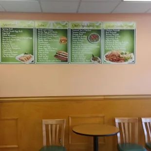 a restaurant with a checkered floor