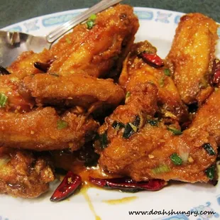 GENERAL TSO'S CHICKEN WINGS