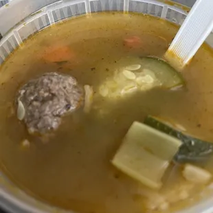 Albondigas Soup