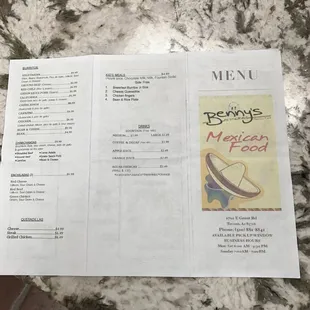 Menu shows true business hours.