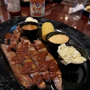 BBQ Brisket Plate. Dinner 12/2/2023