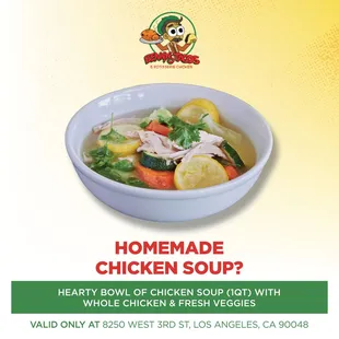 Homemade Chicken Soup