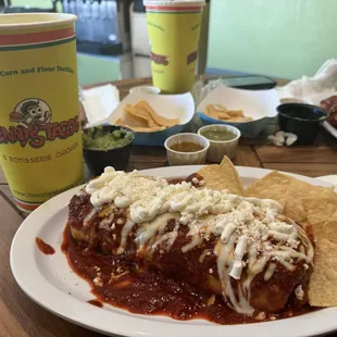 Chicken Fajita Burrito