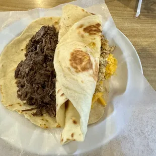 Breakfast tacos...