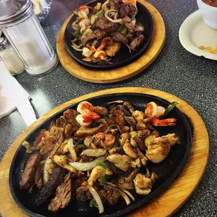 Large Parrillada minus sausage! So much food